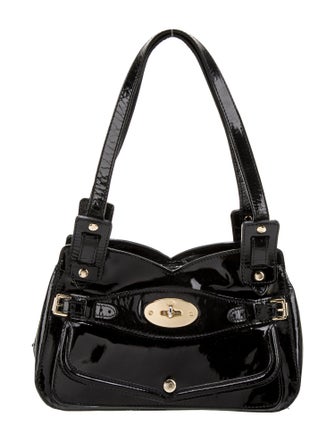 Mulberry Patent Leather Shoulder Bag