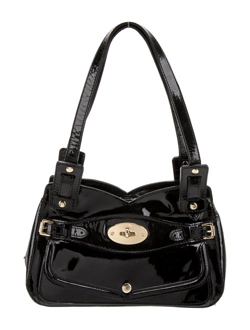 Mulberry Patent Leather Shoulder Bag