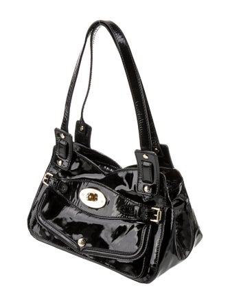 Mulberry Patent Leather Shoulder Bag