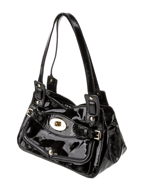 Mulberry Patent Leather Shoulder Bag