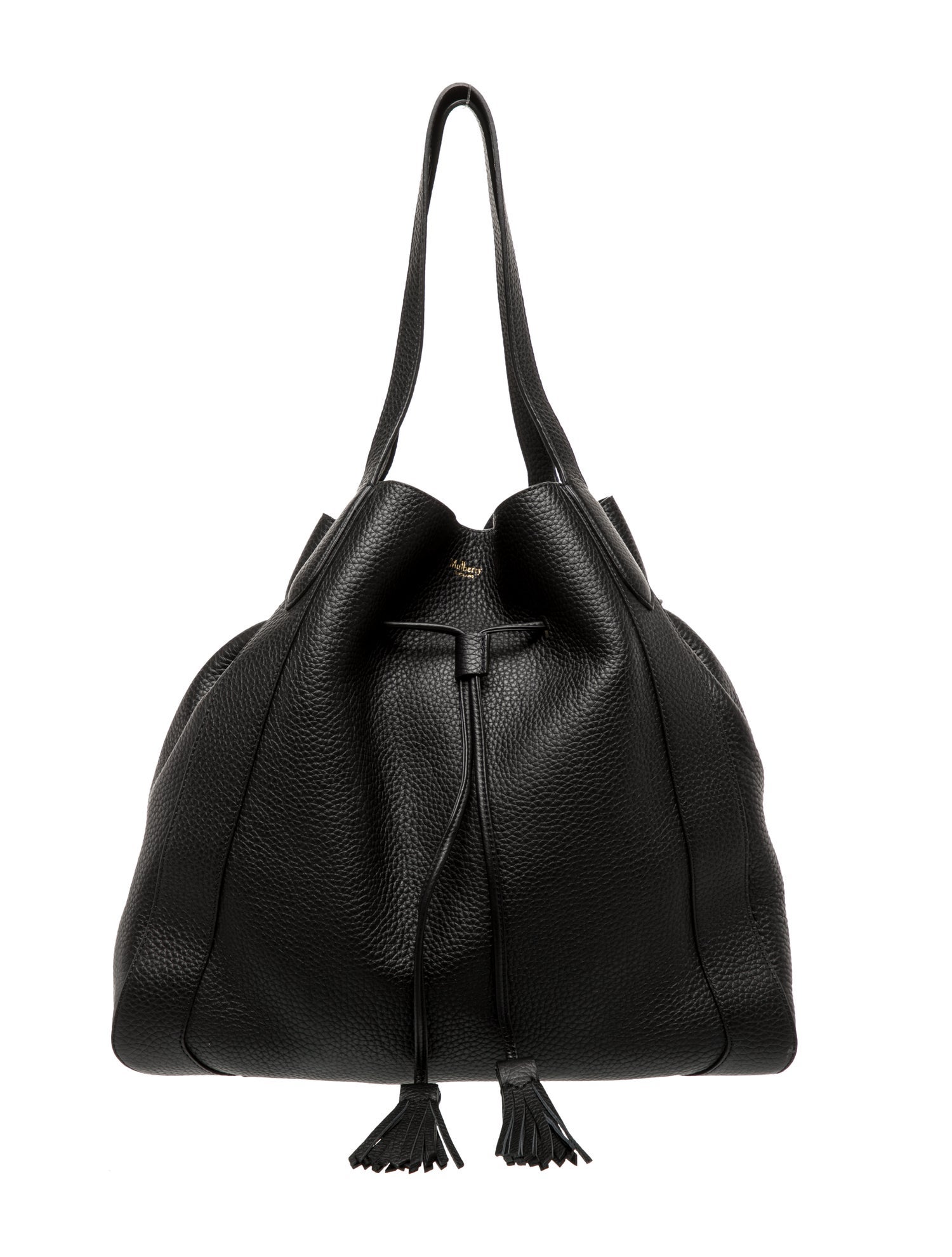 Mulberry Leather Bucket Bag