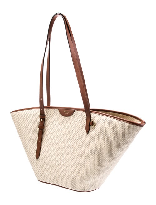 Mulberry Raffia Tote