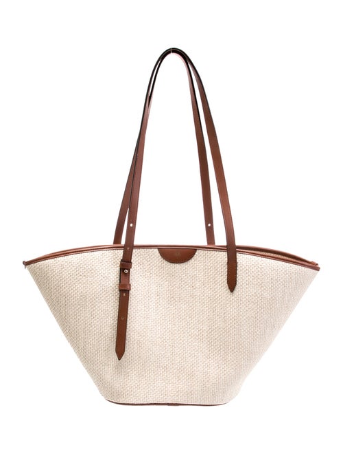 Mulberry Raffia Tote