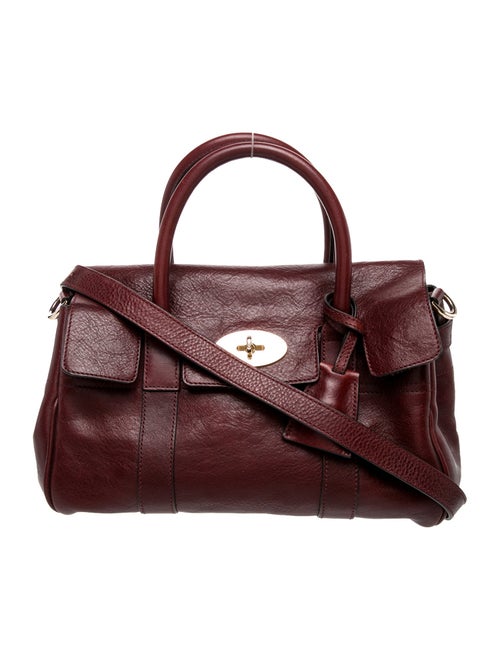 Mulberry Leather Top Handle Bag