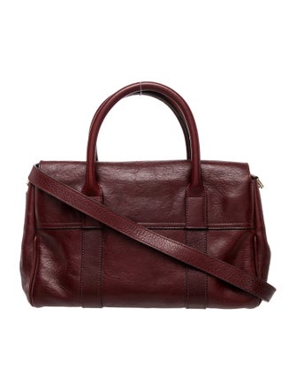 Mulberry Leather Top Handle Bag