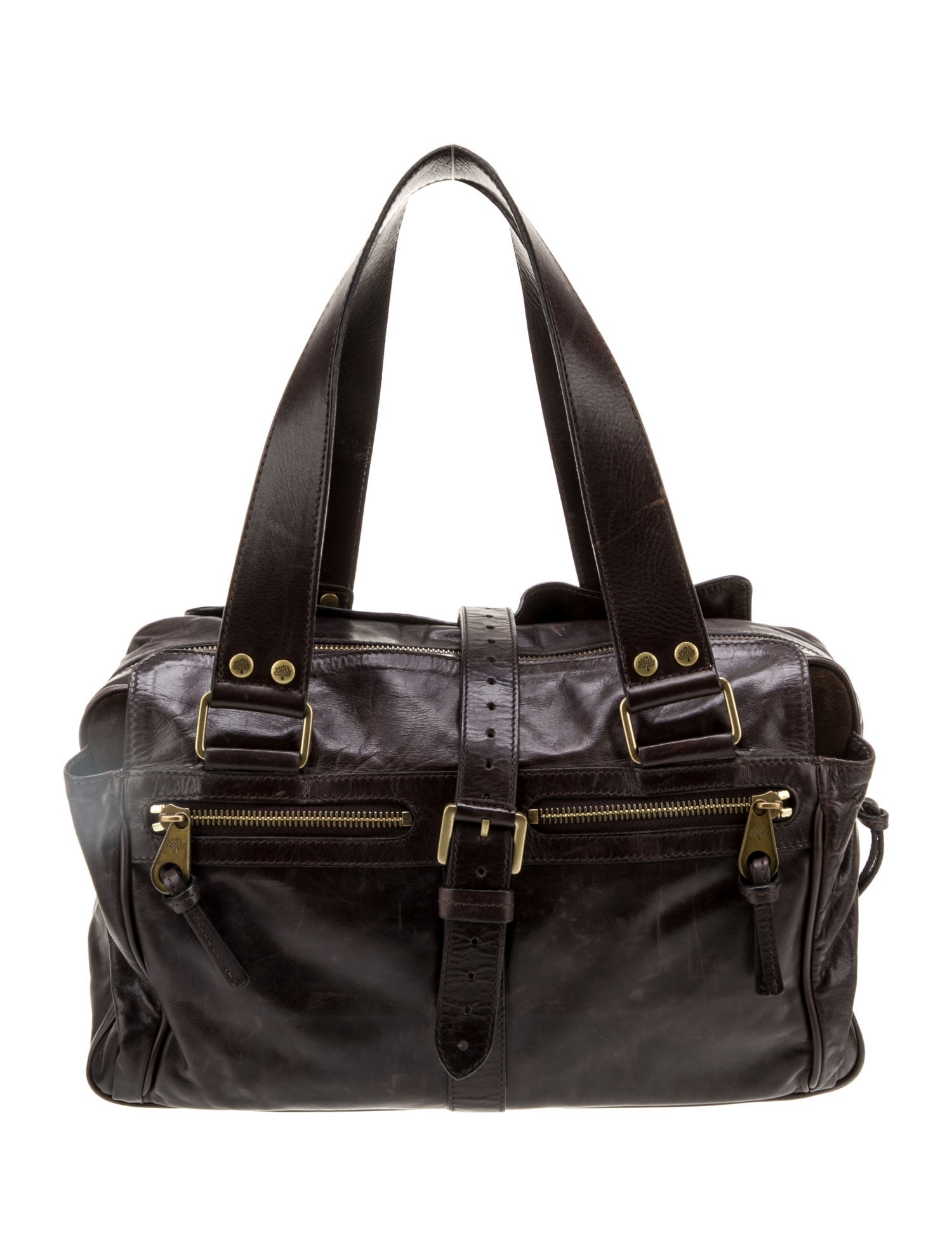 Mulberry Leather Shoulder Bag