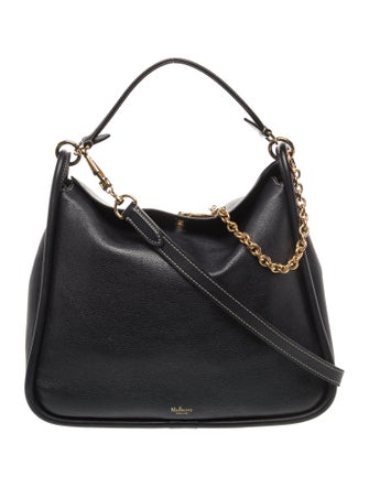 Mulberry Leather Top Handle Bag