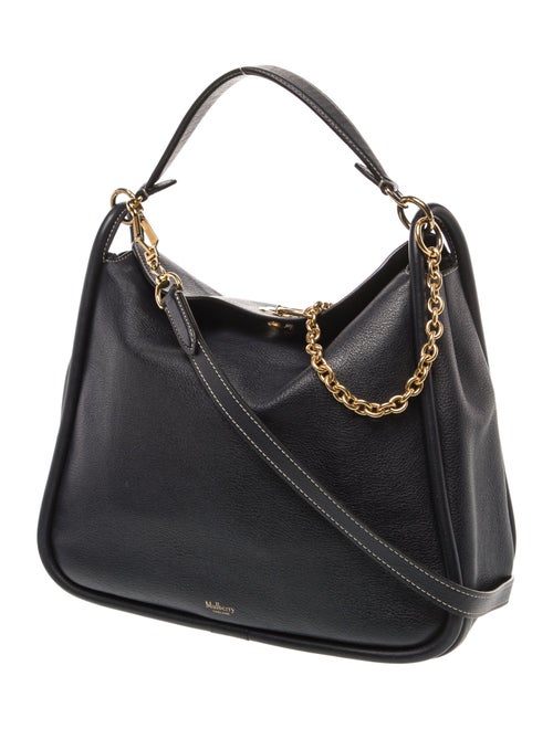 Mulberry Leather Top Handle Bag