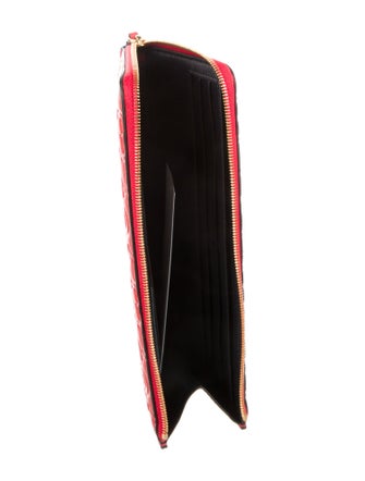 Mulberry Embossed Leather Continental Wallet