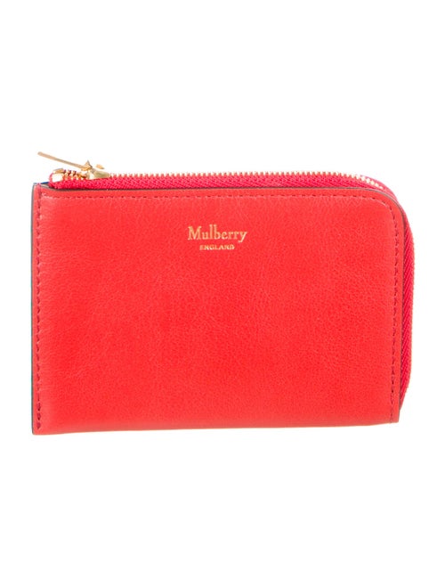 Mulberry Embossed Leather Continental Wallet