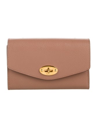 Mulberry Leather Compact Wallet