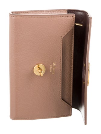 Mulberry Leather Compact Wallet