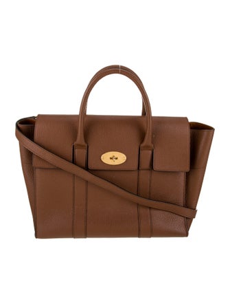 Mulberry Leather Top Handle Bag
