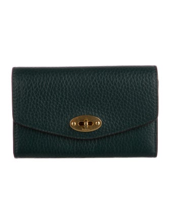 Mulberry Leather Compact Wallet