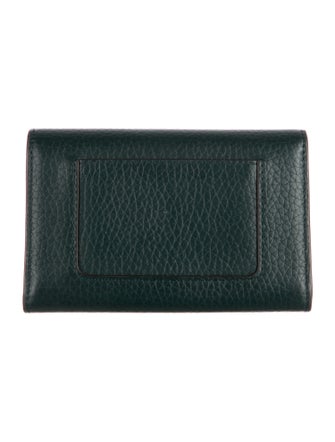 Mulberry Leather Compact Wallet