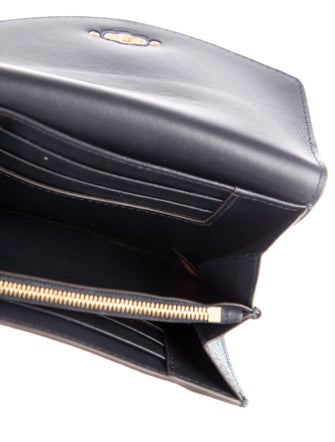 Mulberry Leather Compact Wallet