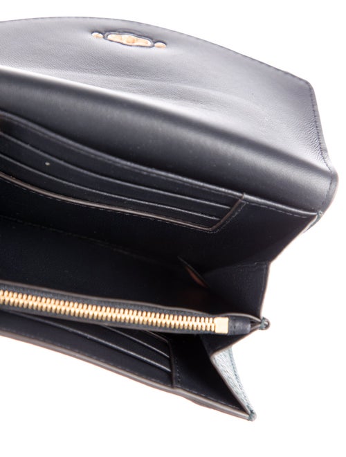 Mulberry Leather Compact Wallet