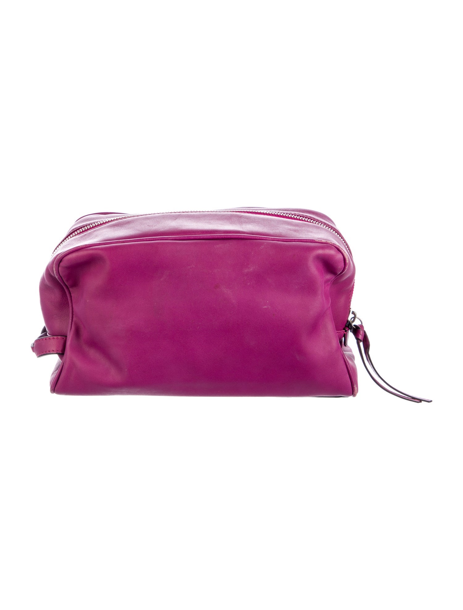 Mulberry Leather Cosmetic Bag