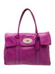 Mulberry Leather Top Handle Bag