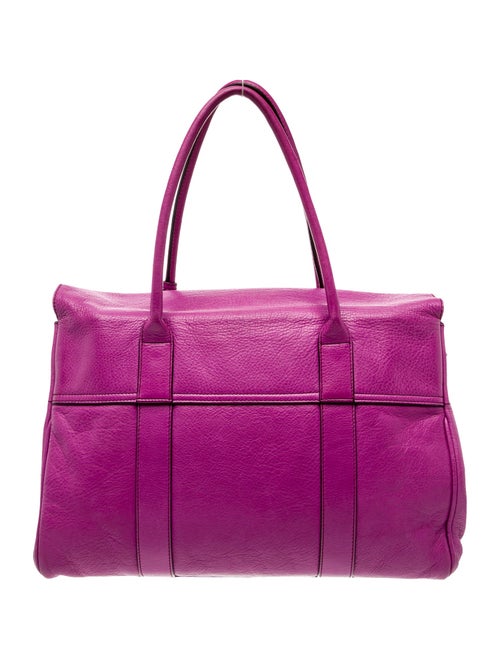 Mulberry Leather Top Handle Bag