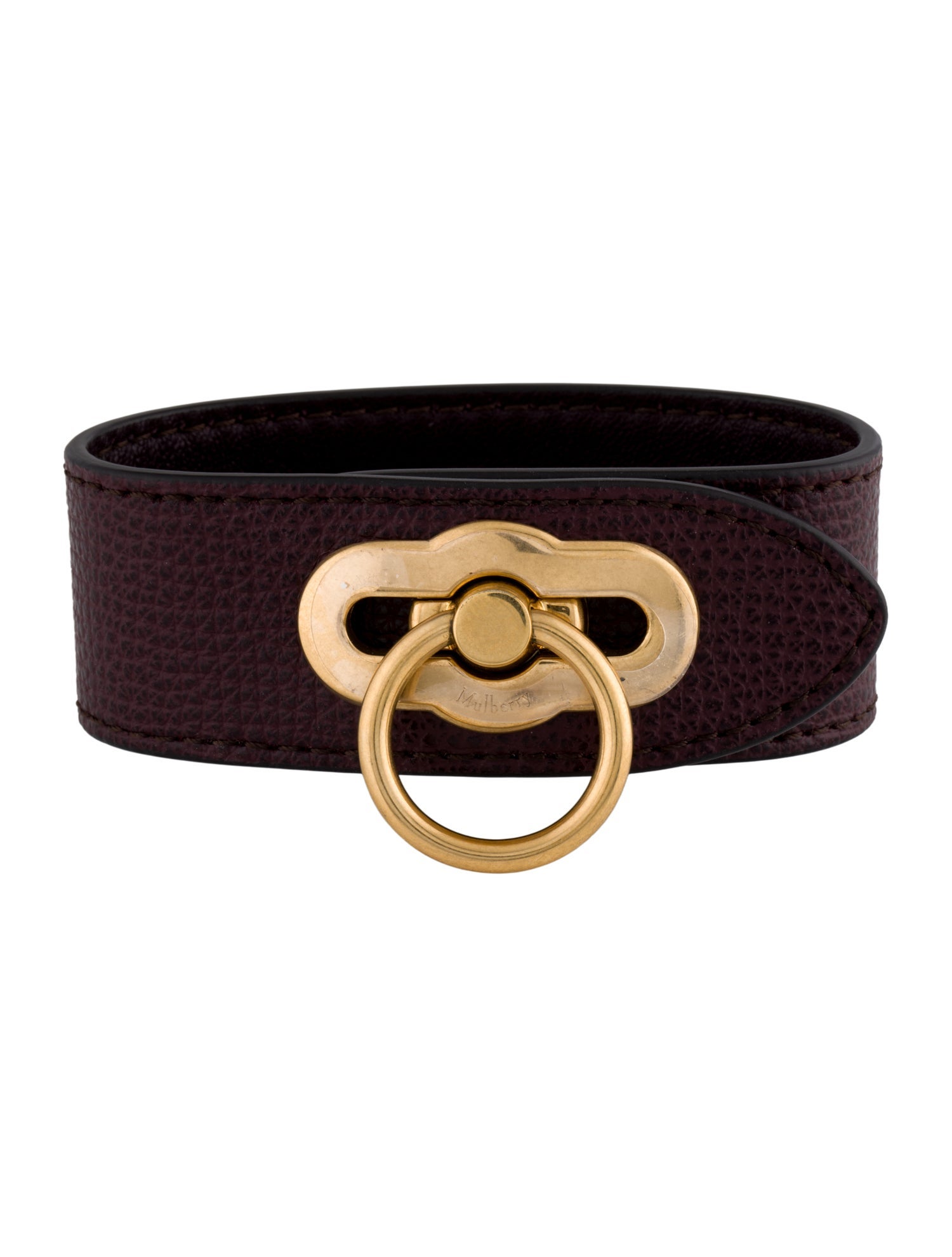 Mulberry Leather Amberly Wrap Bracelet