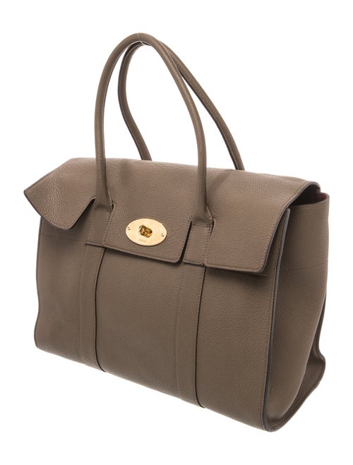 Mulberry Leather Top Handle Bag