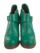 Mulberry Leather Colorblock Pattern Boots