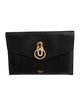 Mulberry Leather Clutch