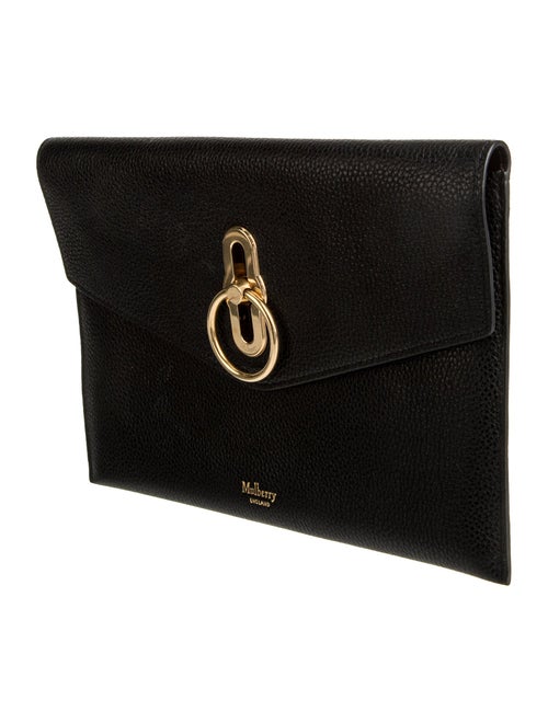 Mulberry Leather Clutch