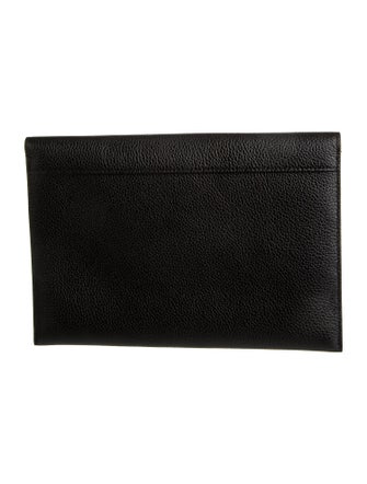 Mulberry Leather Clutch