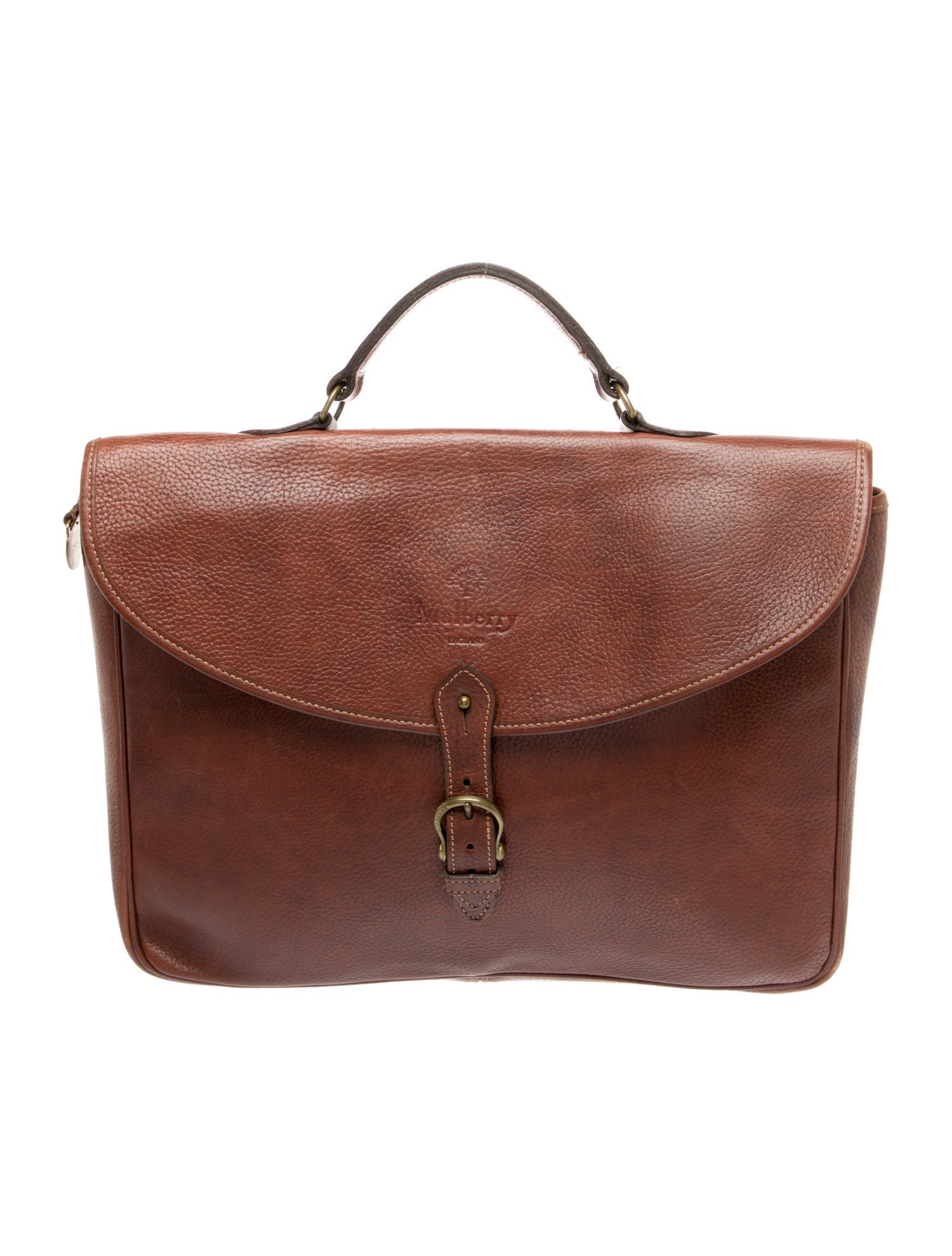 Mulberry Leather Briefcase