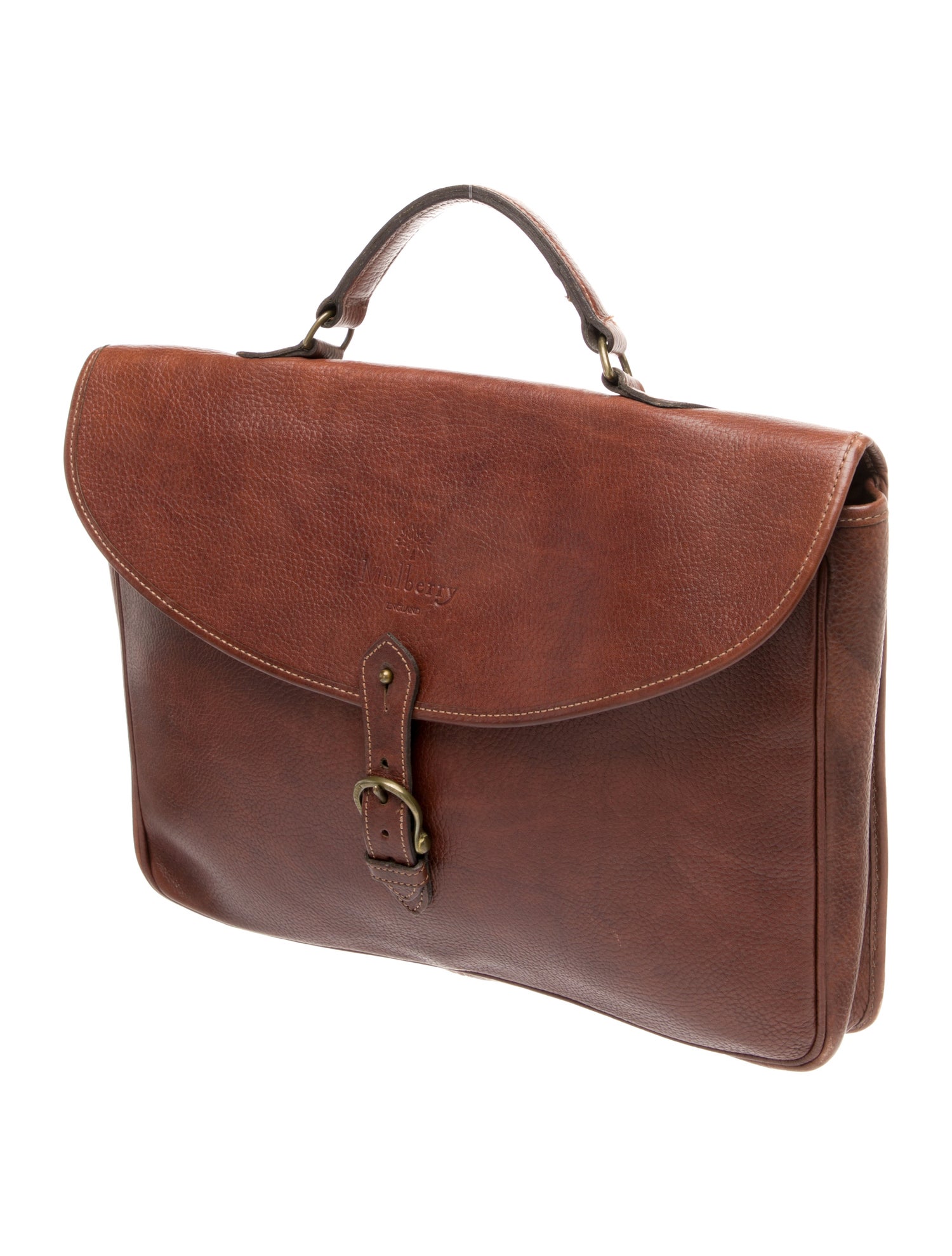 Mulberry Leather Briefcase