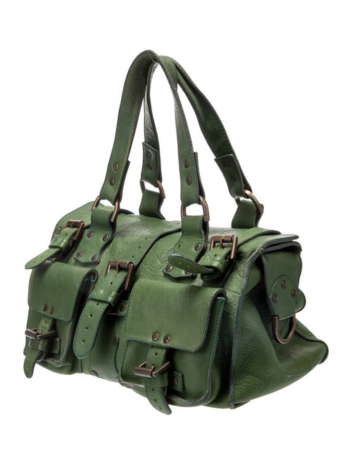 Mulberry Leather Top Handle Bag