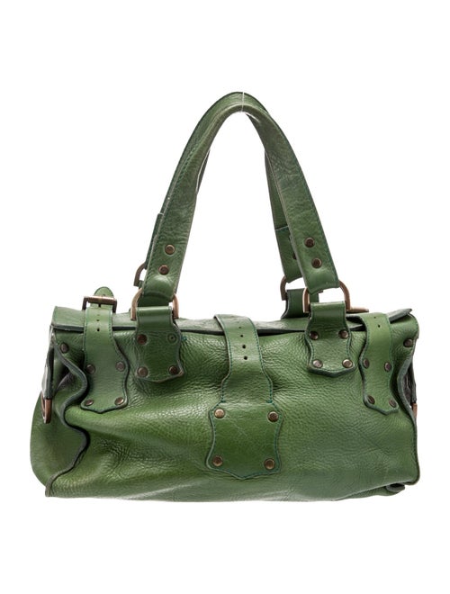 Mulberry Leather Top Handle Bag
