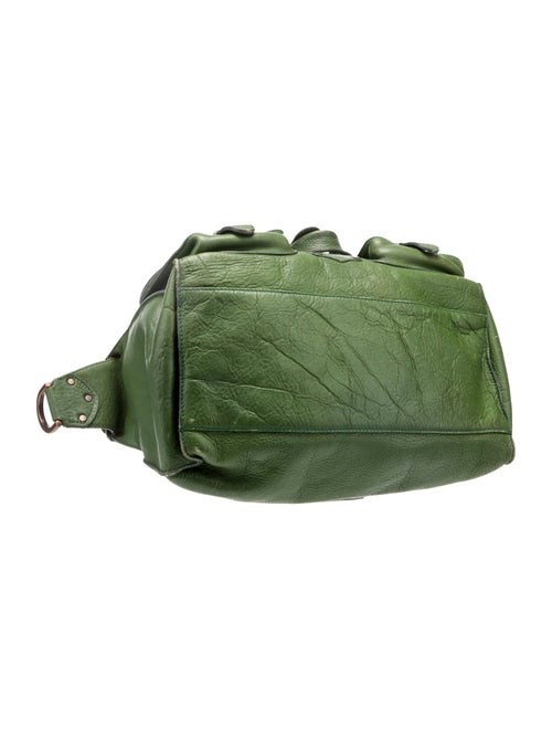 Mulberry Leather Top Handle Bag