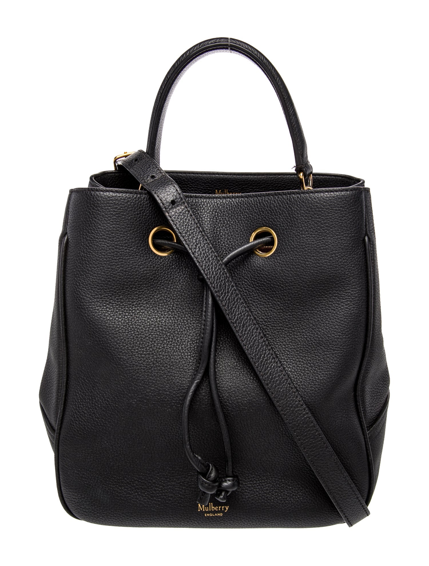 Mulberry Leather Bucket Bag