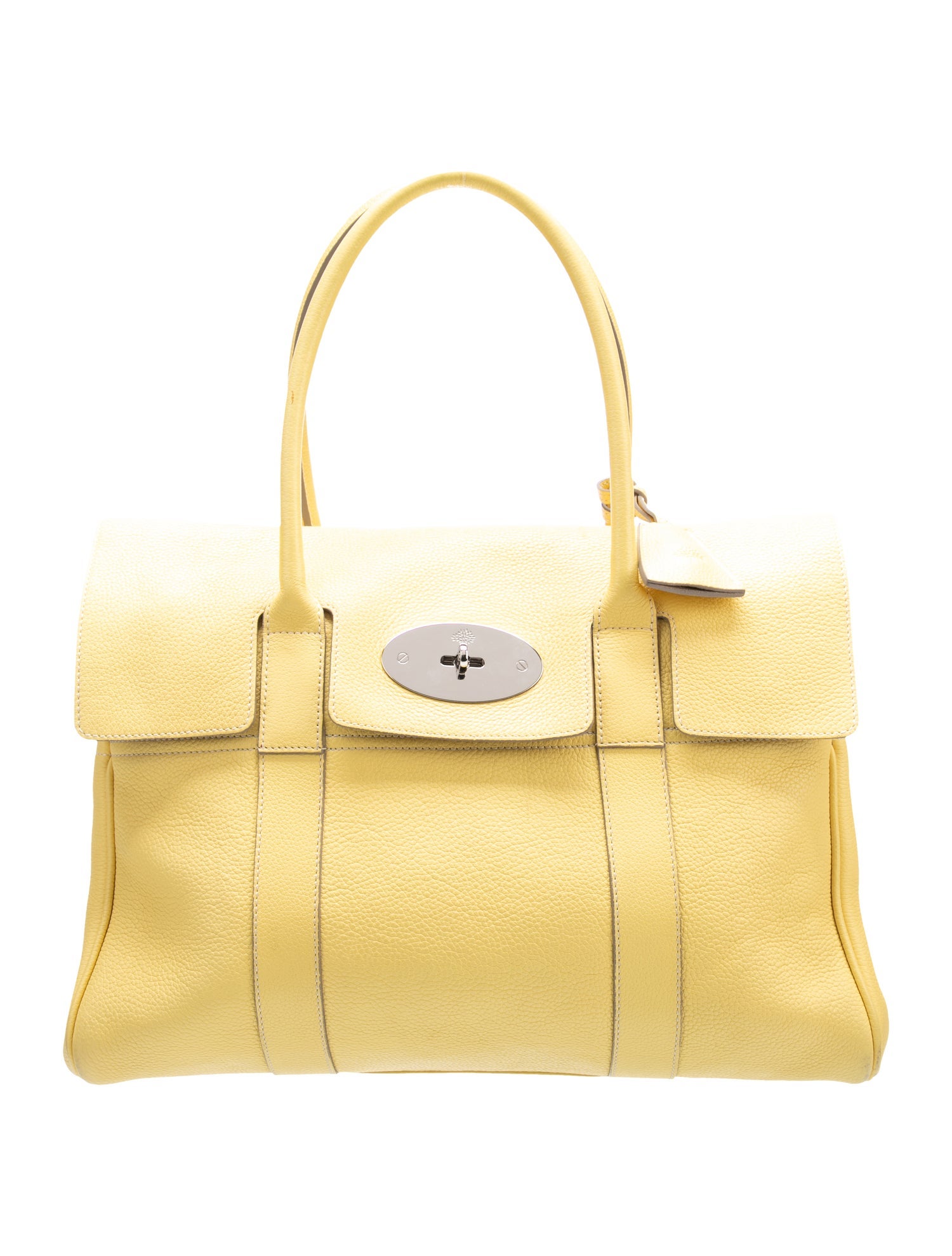 Mulberry Leather Top Handle Bag