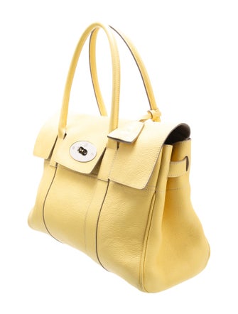 Mulberry Leather Top Handle Bag