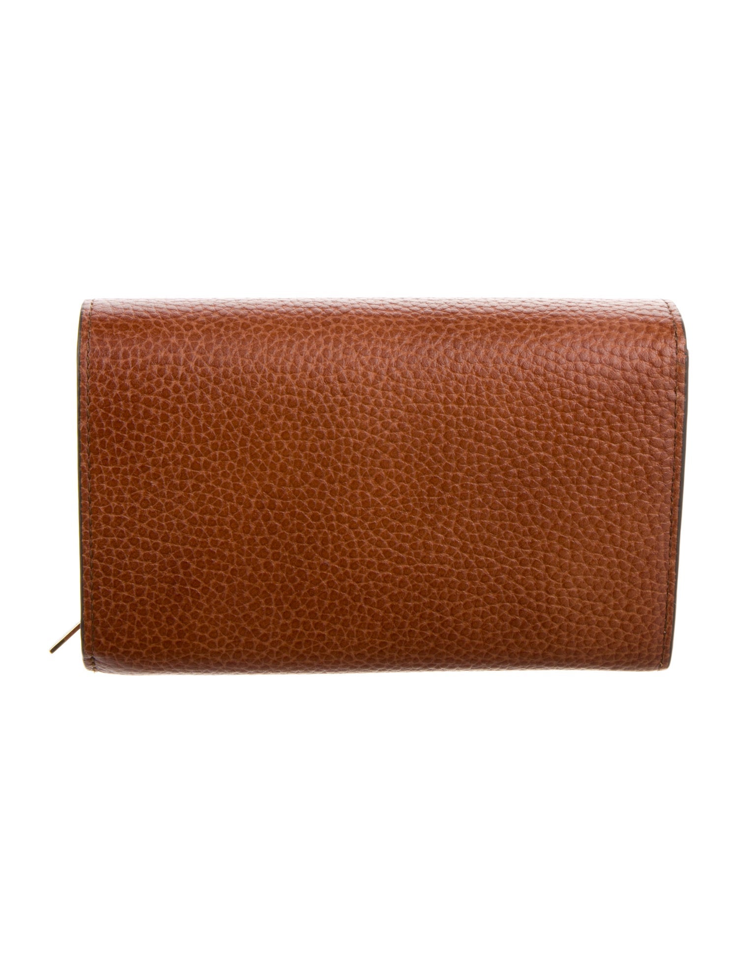 Mulberry Leather Trifold Wallet