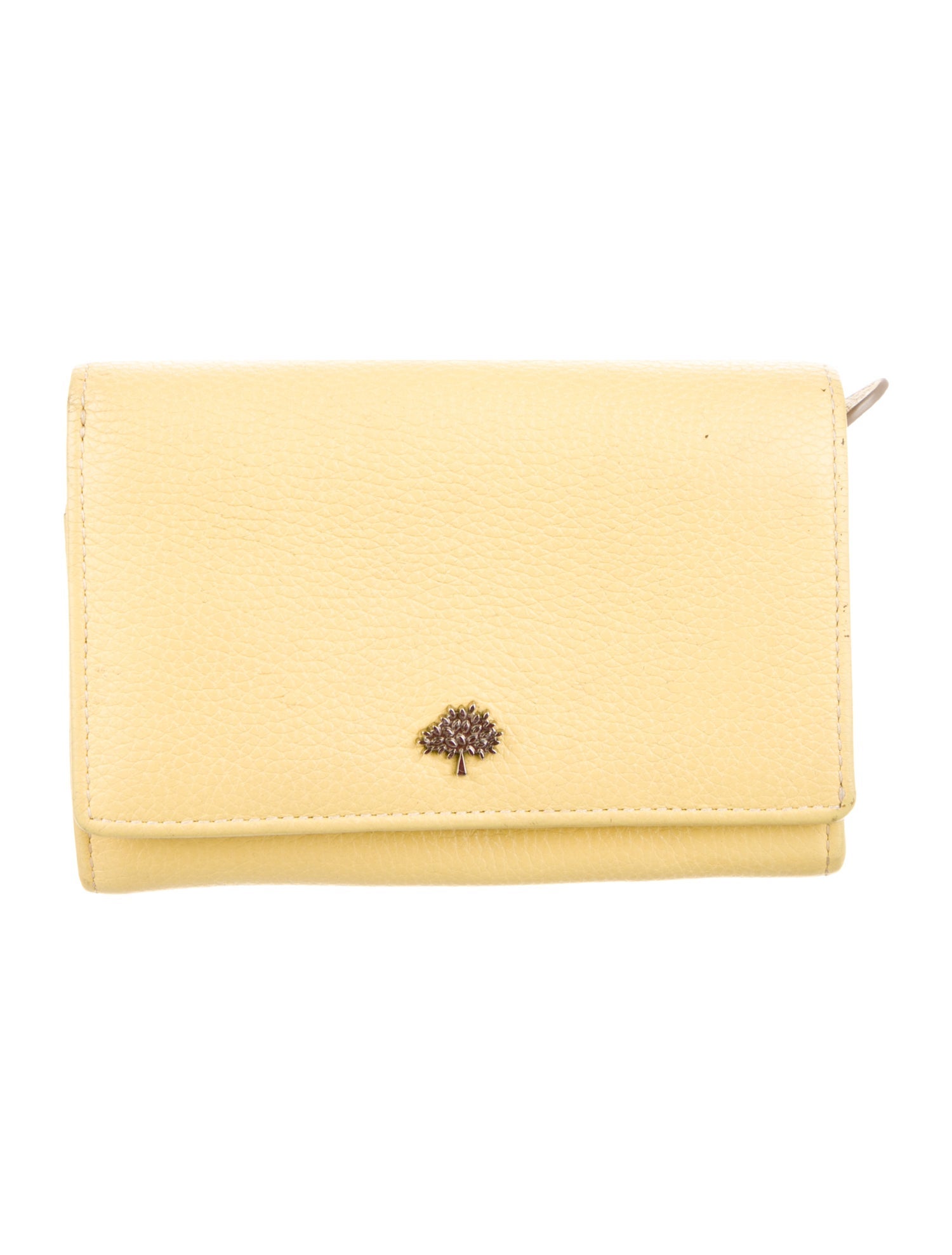 Mulberry Leather Compact Wallet