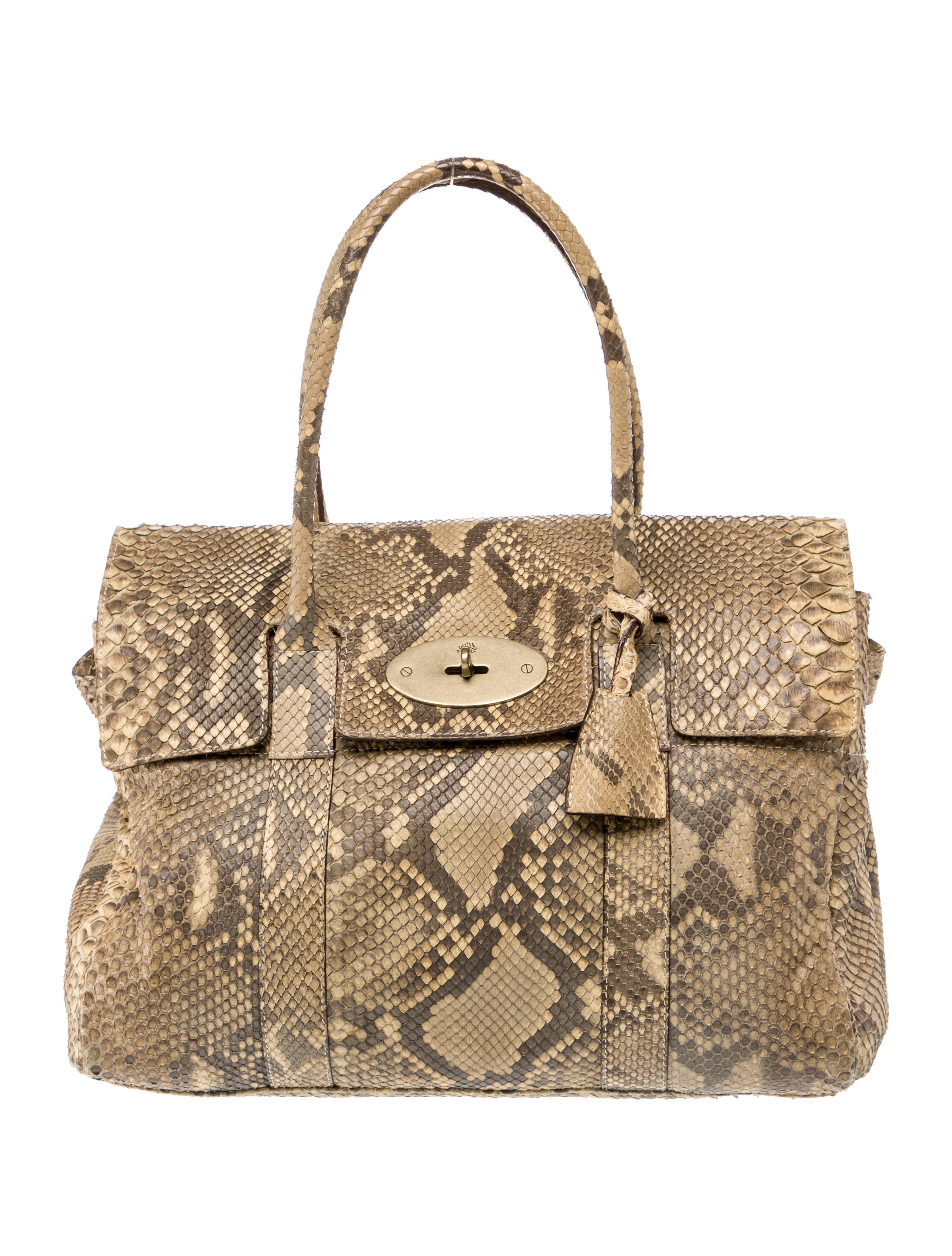 Mulberry Signature Top Handle Bag