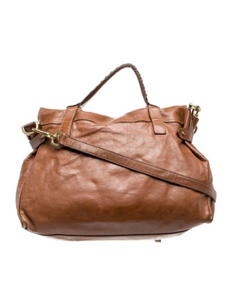 Mulberry Leather Top Handle Bag