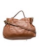 Mulberry Leather Top Handle Bag
