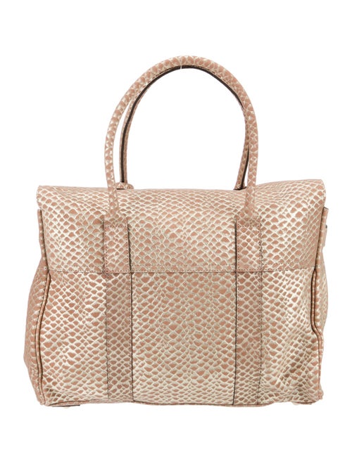 Mulberry Suede Top Handle Bag