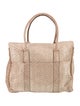 Mulberry Suede Top Handle Bag