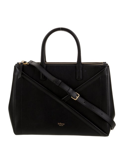 Mulberry Leather Top Handle Bag