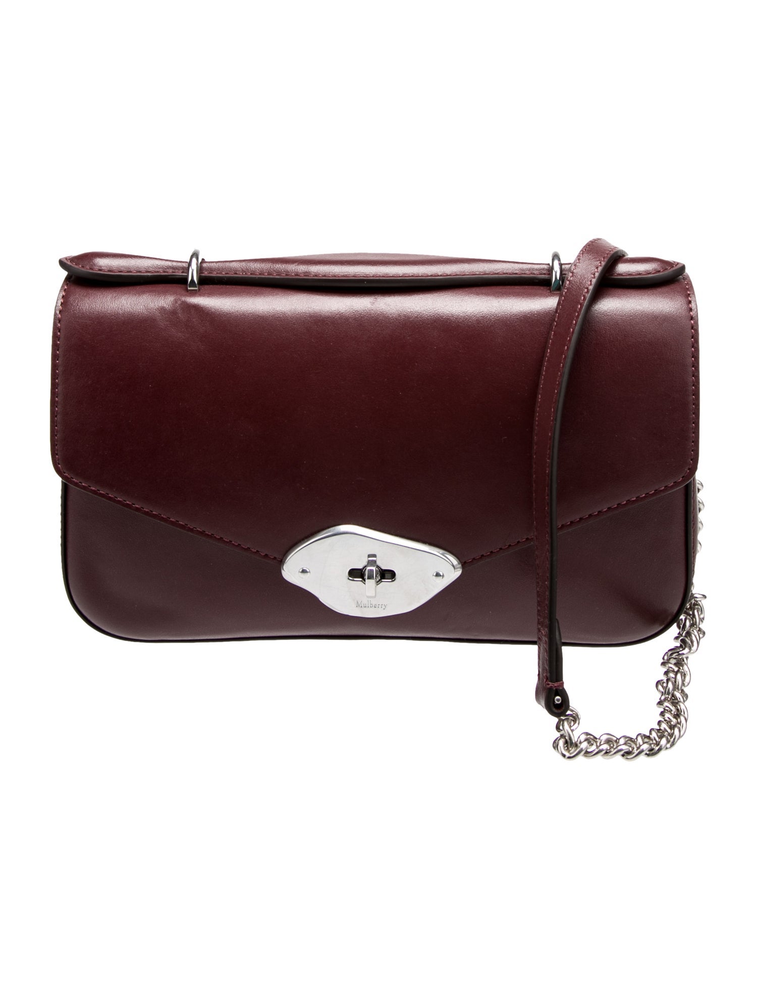 Mulberry Leather Crossbody Bag