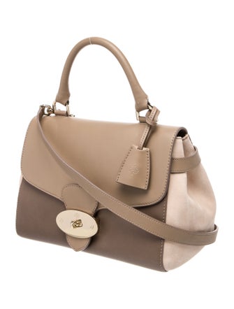 Mulberry Leather Top Handle Bag