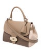 Mulberry Leather Top Handle Bag