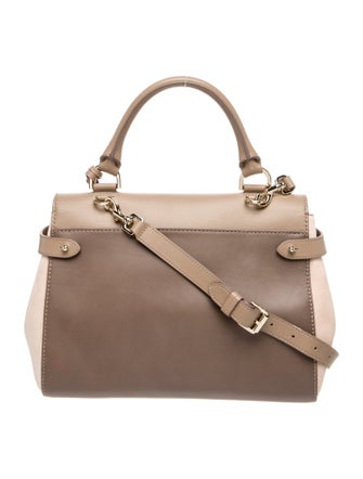Mulberry Leather Top Handle Bag